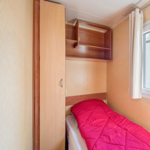 STACARAVAN 5 personen - 3 slaapkamers - CLIM - TV