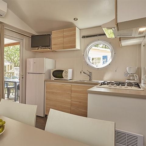 MOBILHOME 6 personnes - Mobil-home | Classic | 3 Ch. | 6 Pers. | Terrasse Couverte | Clim. | TV