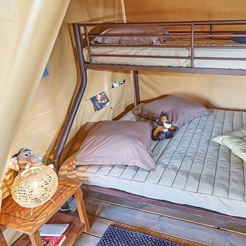 tent 5 personen - Super Lodge Tent | 2 Slaapkamers | 4/5 Pers. | Geen badkamer