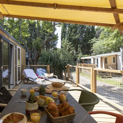 MOBILHOME 4 personnes - Cottage Provence 4p 2ch ****