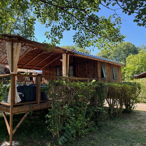 CHALET 3 people - Cabane Jacuzzi 2 people