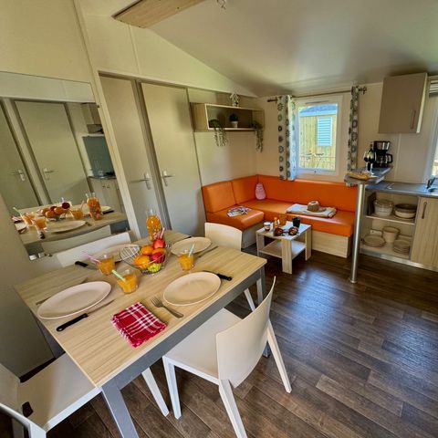 MOBILHOME 7 personnes - Cottage Bergerac 3 chambres 6/7 pers.