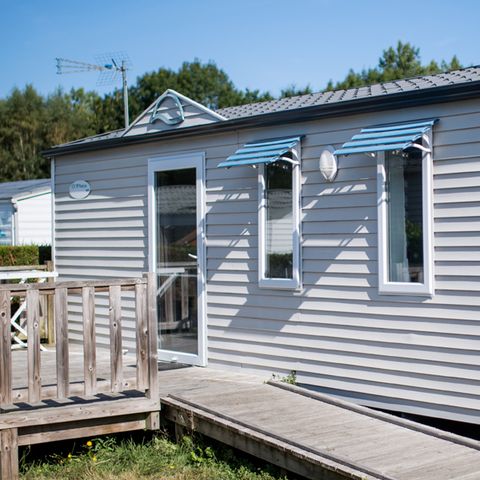 Stacaravan 6 personen - Cottage Low Cost 2 slaapkamers (gehandicapt) 4/6 pers