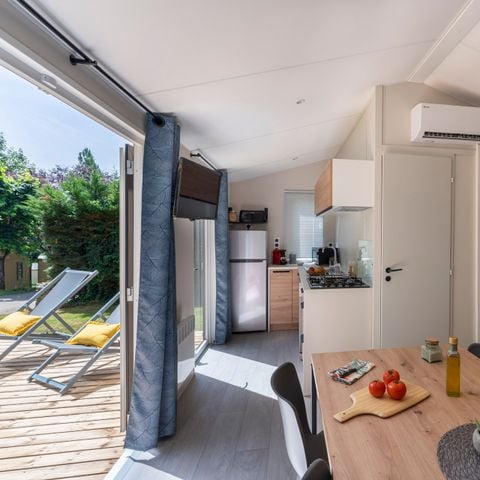 Stacaravan 6 personen - PREMIUM 3 slaapkamers