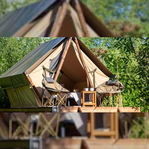 TENTE 2 personnes - Insolite Confort 1 chambre (sans cuisine - sans sanitaires)