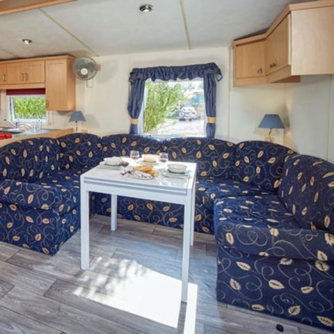 STACARAVAN 8 personen - Stacaravan | Classic | 3 slaapkamers | 6/8 pers. | Overdekt verhoogd terras | Airconditioning.