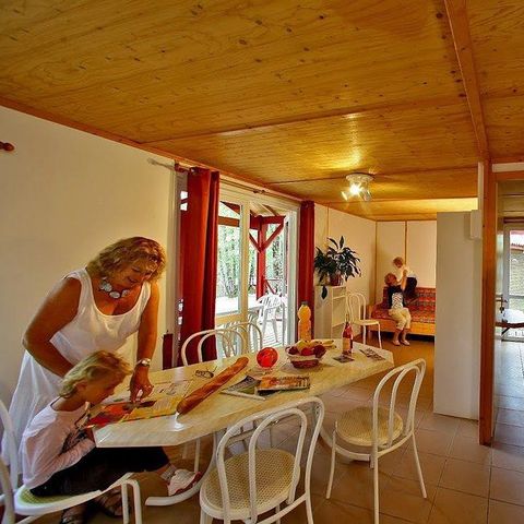 MOBILHOME 6 personnes - Chalet | Classic XL | 2 Ch. | 4/6 Pers. | 2 SDB