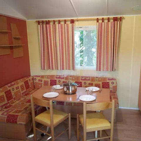 MOBILE HOME 6 people - mobile home sleeps 5/6, with sanitary facilities and tv uncovered terrace