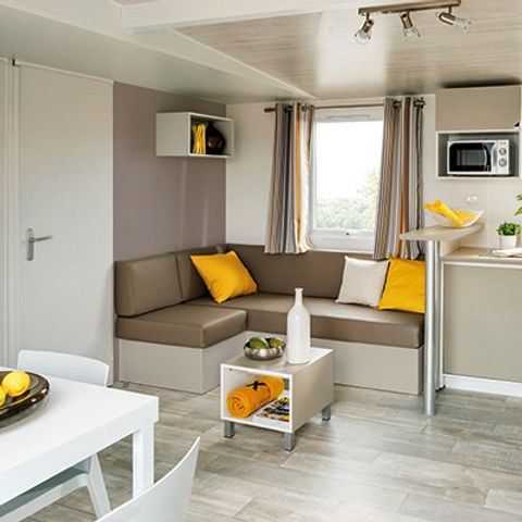 MOBILHOME 6 personnes - Mobil-home | Comfort | 3 Ch. | 6 Pers. | Petite Terrasse | Clim. | TV