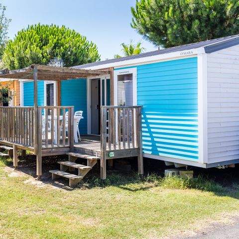 MOBILHOME 6 personnes - Mobil-home | Comfort XL | 3 Ch. | 6 Pers. | Terrasse surélevée | Clim.