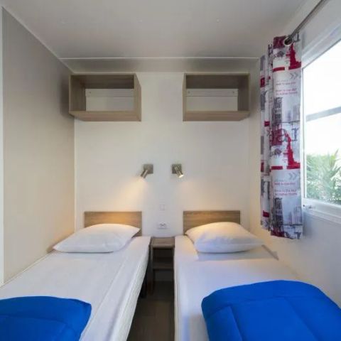 Stacaravan 6 personen - C-stacaravan met 2 slaapkamers en airconditioning in het Caribisch gebied