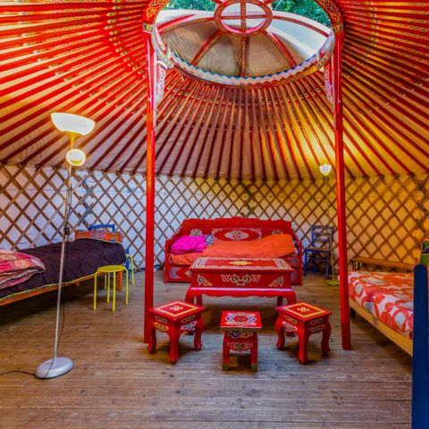 UNIEKE ACCOMMODATIE 2 personen - yurt