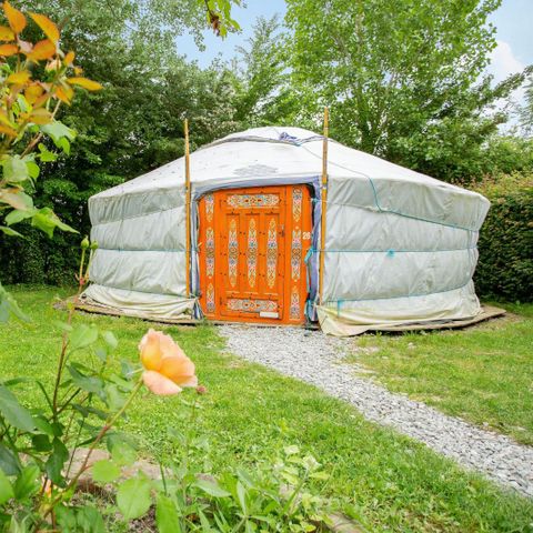 UNIEKE ACCOMMODATIE 3 personen - 3-persoons yurt