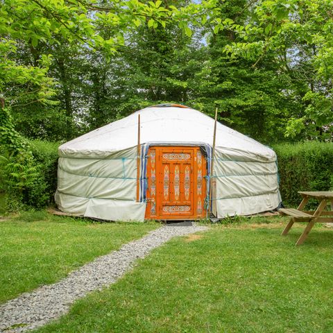 UNIEKE ACCOMMODATIE 3 personen - 3-persoons yurt