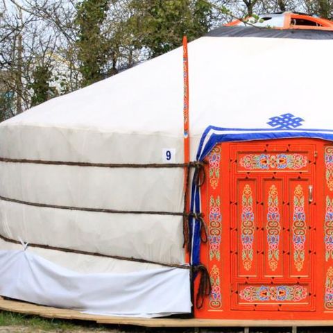 UNIEKE ACCOMMODATIE 3 personen - 3-persoons yurt