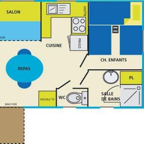 MOBILE HOME 5 people - Classic range