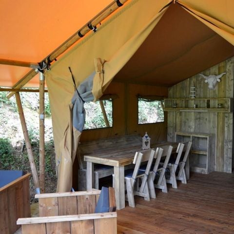 TENT 4 people - LODGE SAFARI with SPA