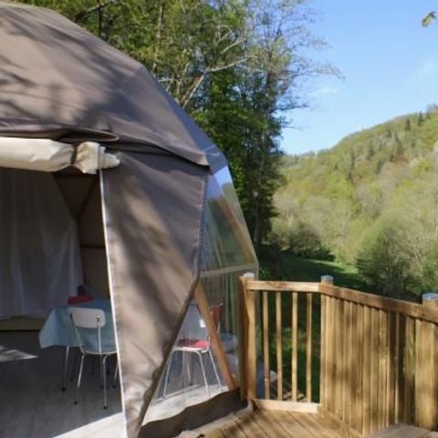 UNUSUAL ACCOMMODATION 4 people - DÖME LODGE SPA without bathroom