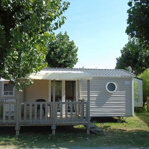 Stacaravan 5 personen - 2 slaapkamers ESPACE