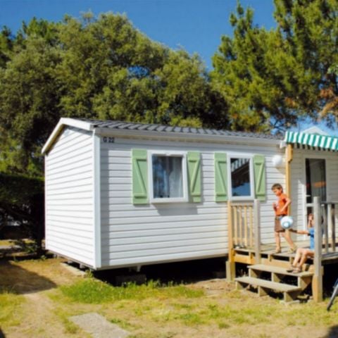 Stacaravan 8 personen - Vrije tijd 8 personen 3 slaapkamers 30m².