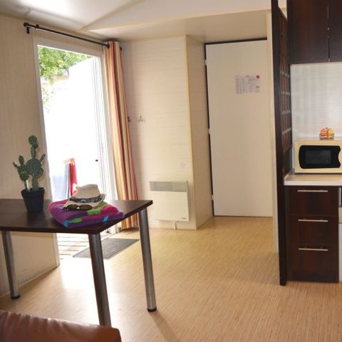 MOBILHOME 6 personnes - Evasion PMR 6 personnes 2 chambres 28m²