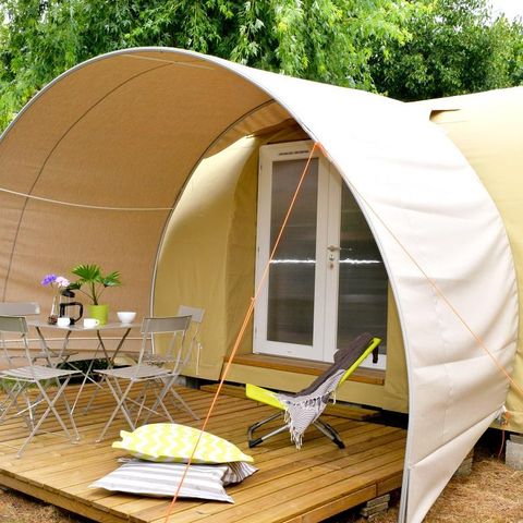 CANVAS AND WOOD TENT 4 people - Coco Sweet 2 bedrooms