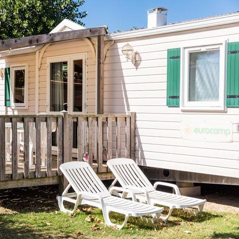 MOBILHOME 6 personnes - Mobil-home | Classic XL | 3 Ch. | 6 Pers. | Terrasse surélevée | Clim.