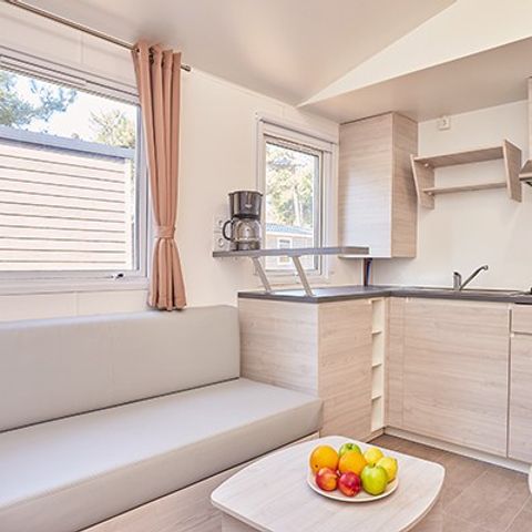 MOBILHOME 6 personnes - Mobil-home | Premium | 3 Ch. | 6 Pers. | Terrasse surélevée