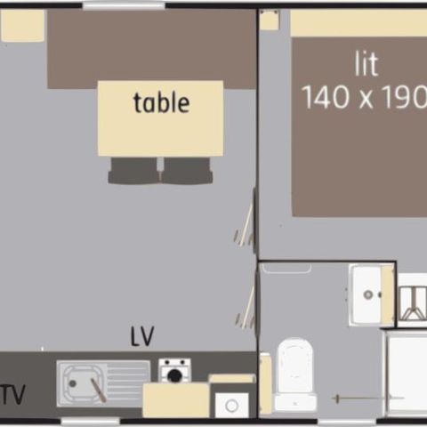 MOBILHEIM 2 Personen - Der Cosy