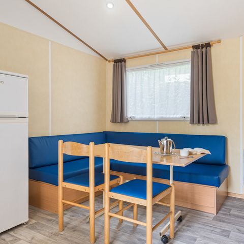 STACARAVAN 6 personen - 2 slaapkamers voor 4/6 personen