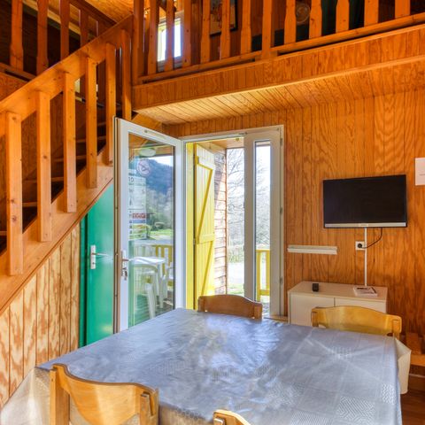 CHALET 5 people - 2-room mezzanine sleeps 5