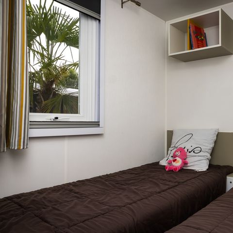 MOBILHOME 5 personas - Cabaña 27m² 2 dormitorios - Premium