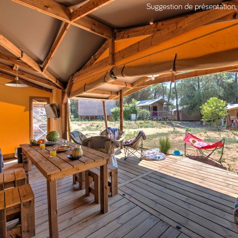 CHALET 4 personas - Cabane Algodón Confort