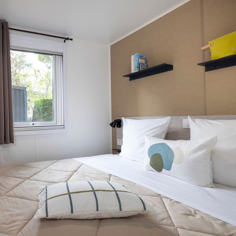 MOBILHOME 4 personas - Homeflower Premium 29m² (2bed- 4pers.) + Zona peatonal