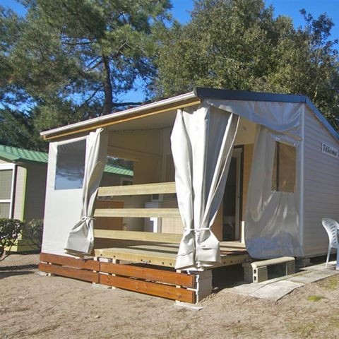 BUNGALOWZELT 4 Personen - AVENTURE - Tithome Fuschia 20 m² - 2 Zimmer