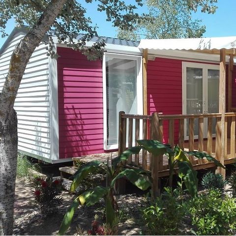 MOBILE HOME 5 people - PITAYA - 28 m²- 2 bedrooms- semi-covered terrace