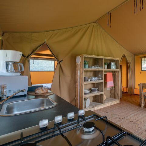 SAFARITENT 6 personen - WOODY LODGE