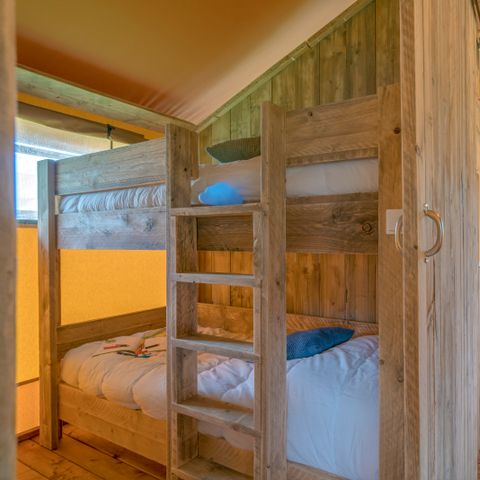 CANVAS AND WOOD TENT 6 people - Glamping Woody lodge 3, Rooms without sanitary facilities