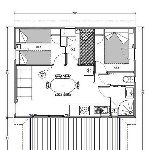 CHALET 6 personnes - Chalet Détente