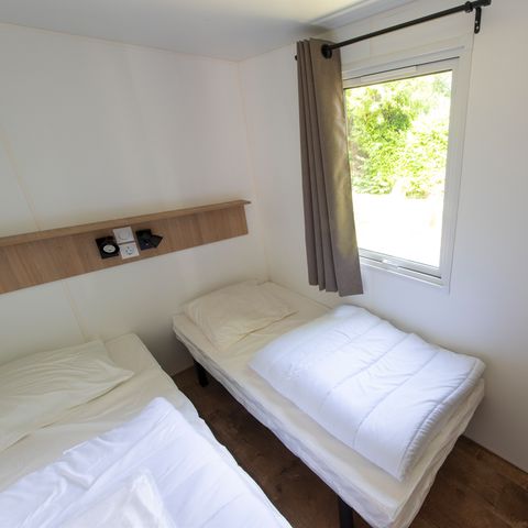 Stacaravan 2 personen - Stacaravan LOTUS +++ 3 slaapkamers