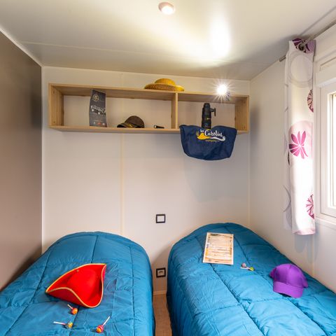 STACARAVAN 6 personen - Privilège - 30 m² - 3 slaapkamers