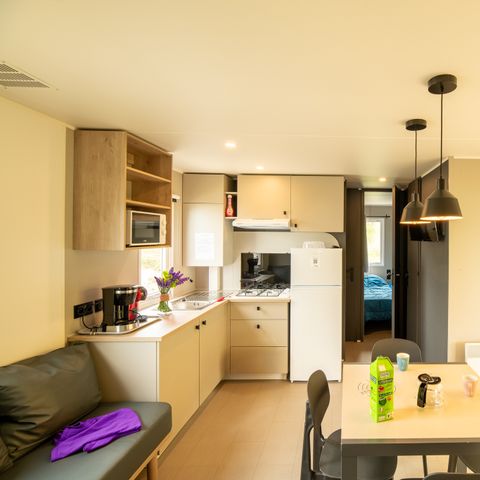 STACARAVAN 8 personen - Premium - 38.5m² - 4 kamers - 2 badkamers - Duinzicht