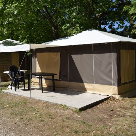 Tent 5 personen - CARIBISCH GEBIED (ZONDER SANITAIR)