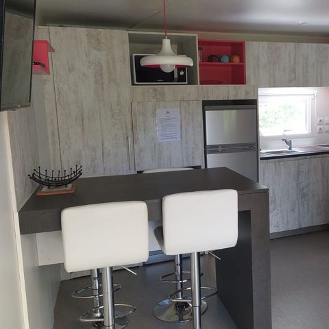 MOBILHOME 5 personnes - Premium climatisé 40m²