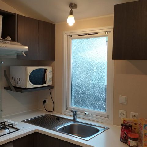 MOBILE HOME 5 people - Comfort mobile home 29m² (2 bedrooms) + Covered terrace + Air conditioning