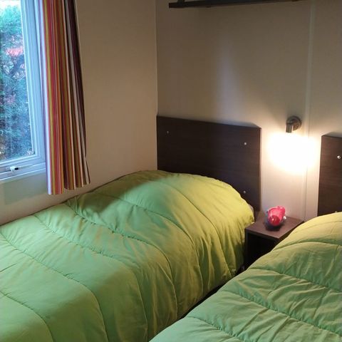 Mobilheim 5 Personen - Mobilheim Confort 29m² (2 Zimmer) + Überdachte Terrasse + Klimaanlage