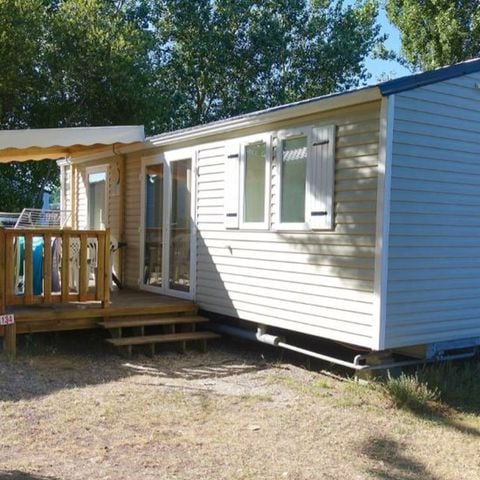 MOBILHOME 4 personnes - Mobil-home Classique 2ch 4p terrasse couverte