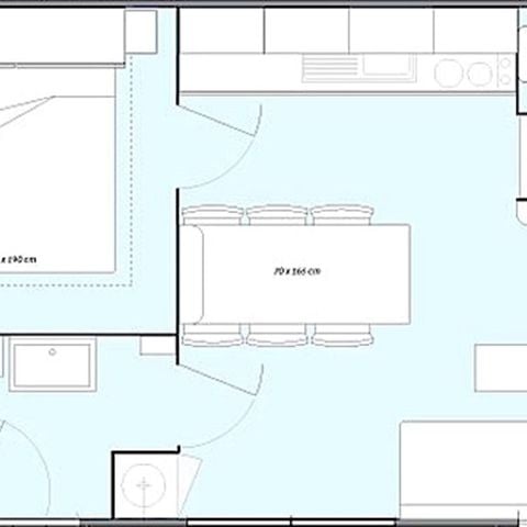 MOBILHOME 6 personnes - Mobil-home Premium 3ch 6p