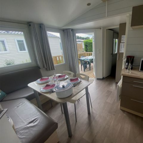 Stacaravan 4 personen - MH Comfort Beach 2bed 4 pers