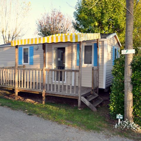 MOBILE HOME 5 people - Sunny 27 m² (2bed - 4/5 pers) + TV